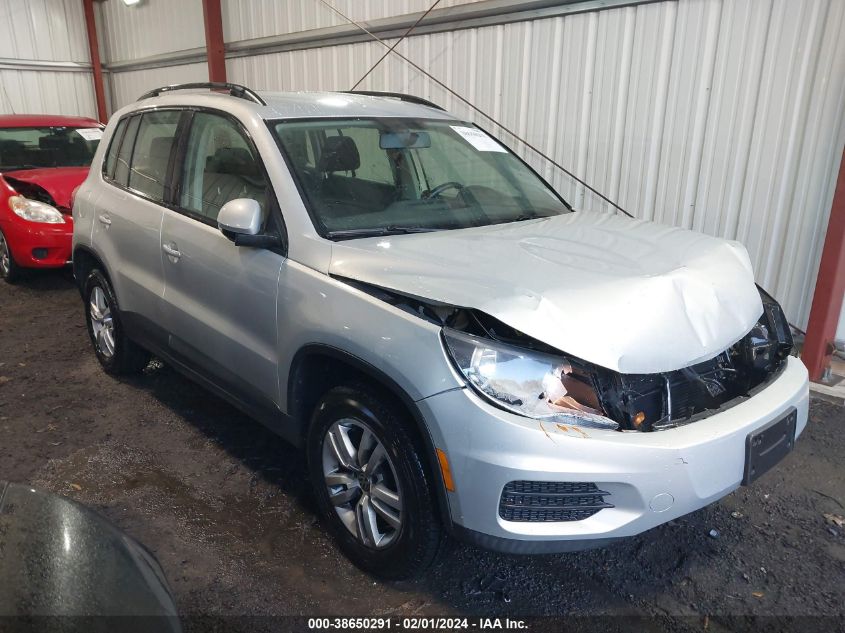 2015 VOLKSWAGEN TIGUAN S - WVGAV7AX1FW569547