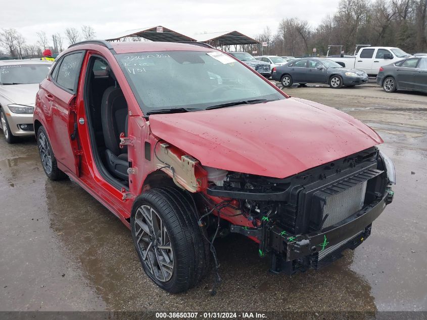 2022 HYUNDAI KONA N LINE - KM8K33A35NU837381