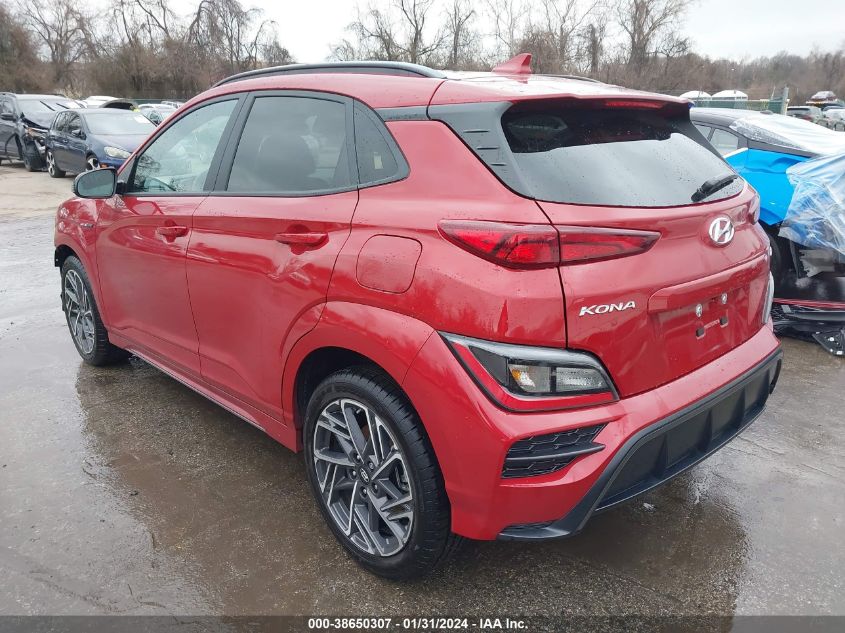 2022 HYUNDAI KONA N LINE - KM8K33A35NU837381