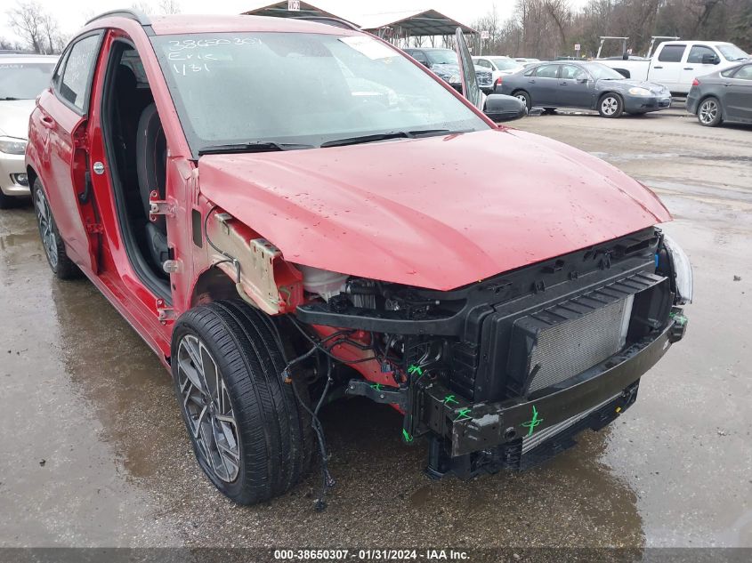 2022 HYUNDAI KONA N LINE - KM8K33A35NU837381