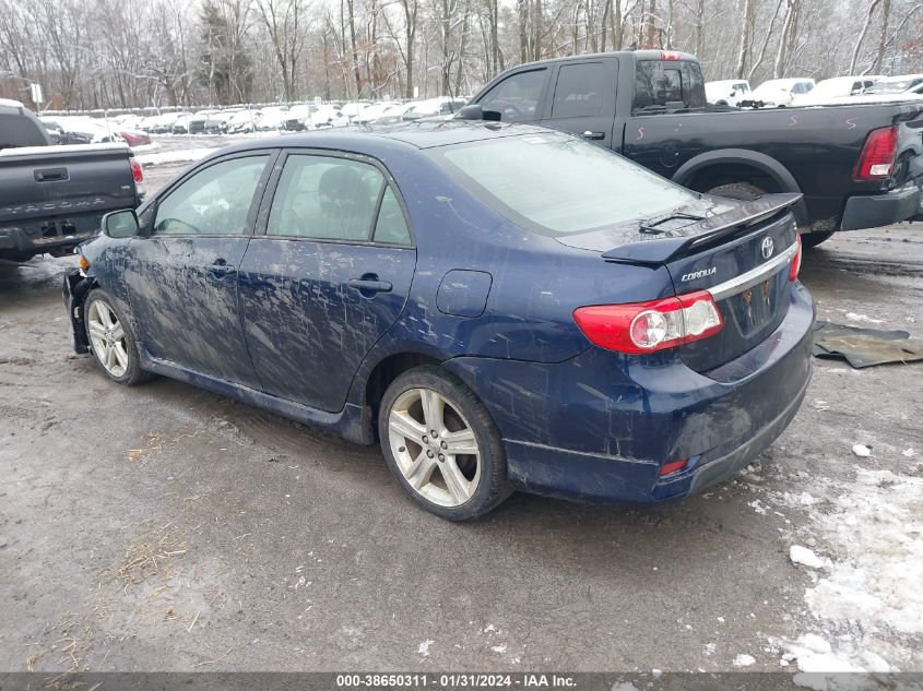 2013 TOYOTA COROLLA S/LE - 2T1BU4EEXDC102572