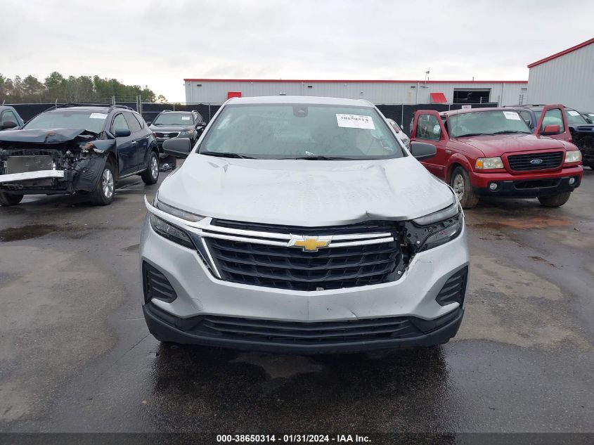 2022 CHEVROLET EQUINOX LS - 3GNAXHEV4NS158657