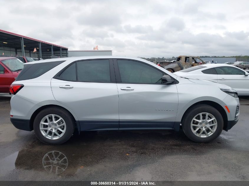 2022 CHEVROLET EQUINOX LS - 3GNAXHEV4NS158657