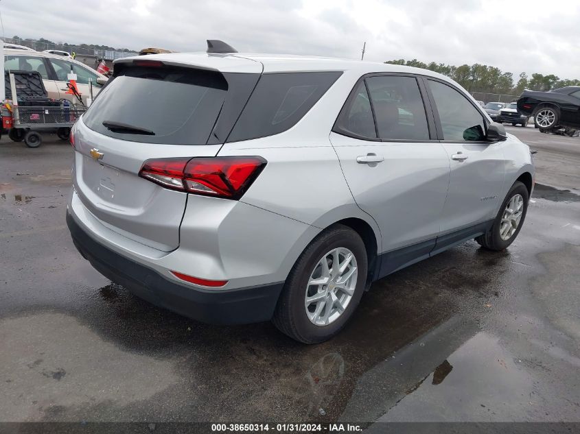 2022 CHEVROLET EQUINOX LS - 3GNAXHEV4NS158657