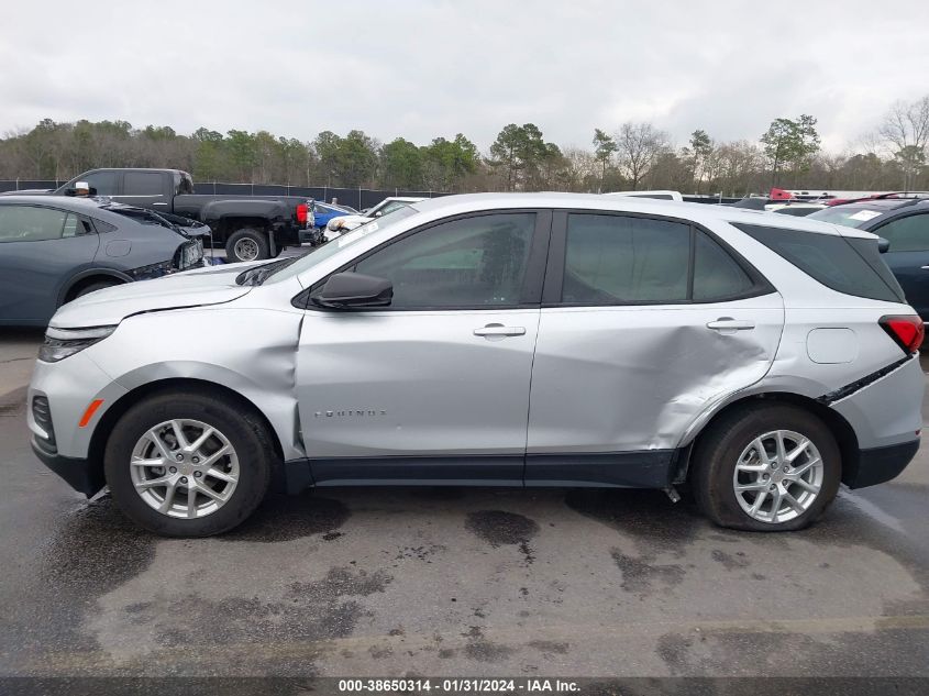 2022 CHEVROLET EQUINOX LS - 3GNAXHEV4NS158657