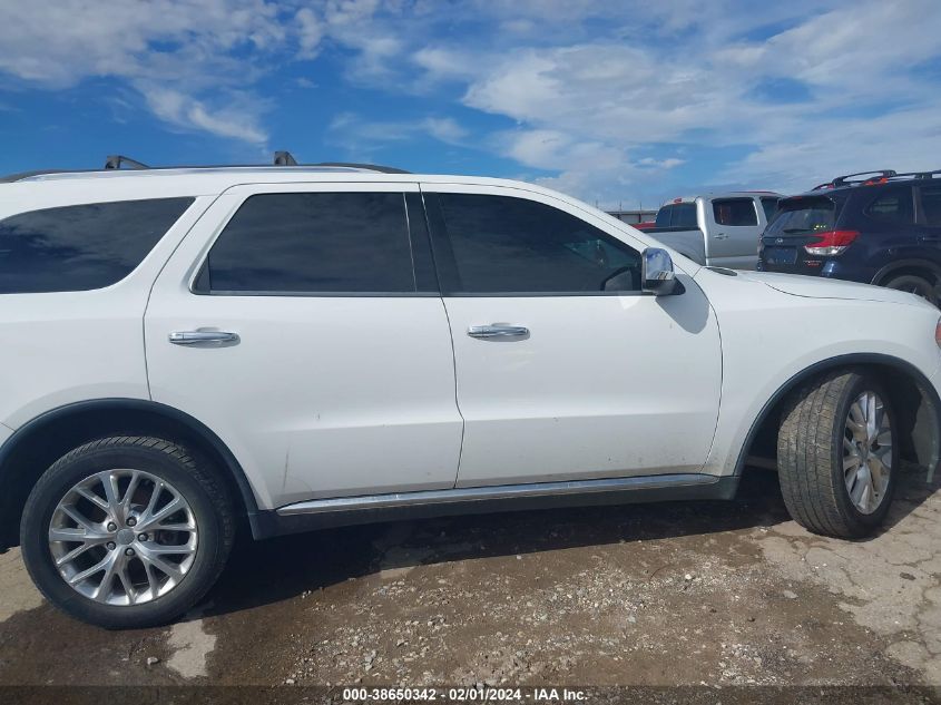 2017 DODGE DURANGO SXT RWD - 1C4RDHAG2HC660587