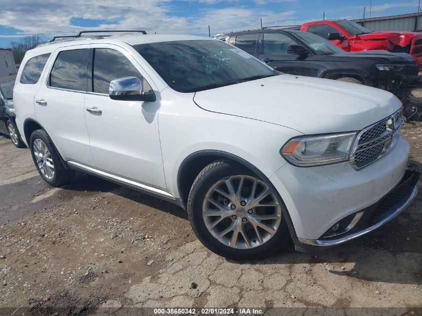 2017 DODGE DURANGO SXT RWD - 1C4RDHAG2HC660587