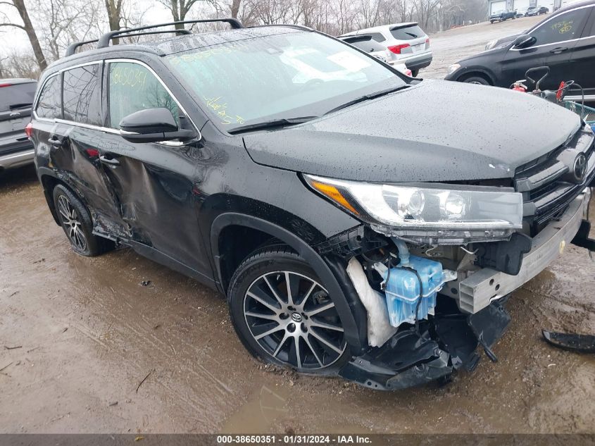 2018 TOYOTA HIGHLANDER SE - 5TDJZRFH0JS864041