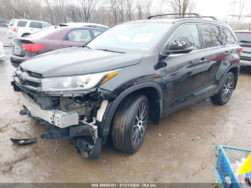 2018 TOYOTA HIGHLANDER SE - 5TDJZRFH0JS864041