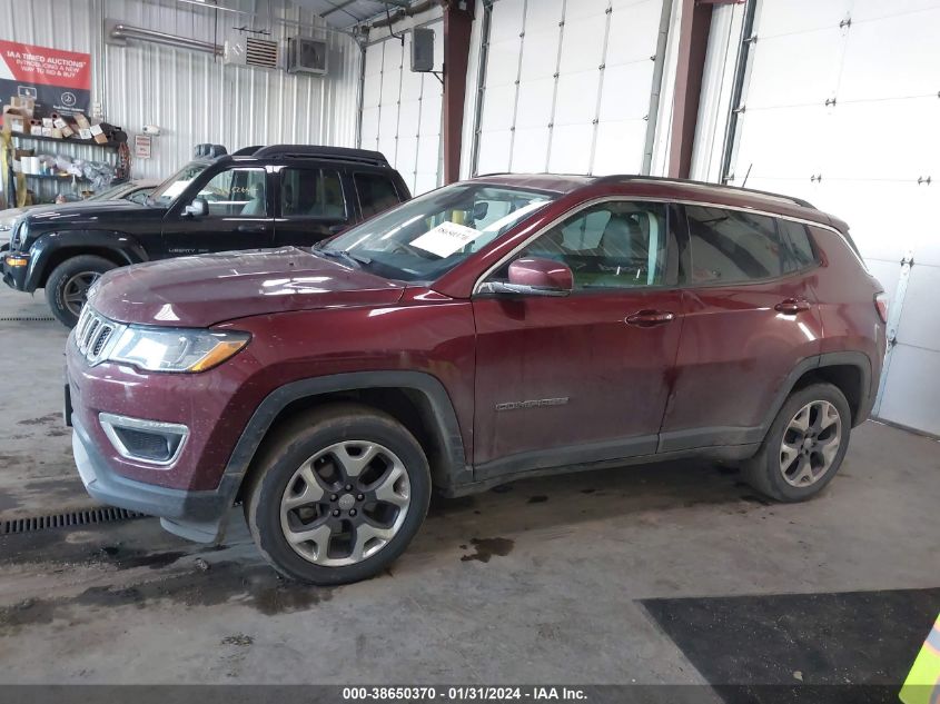 2020 JEEP COMPASS LIMITED 4X4 - 3C4NJDCB8LT167530
