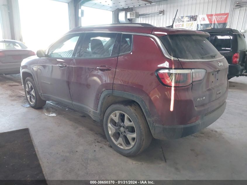 2020 JEEP COMPASS LIMITED 4X4 - 3C4NJDCB8LT167530