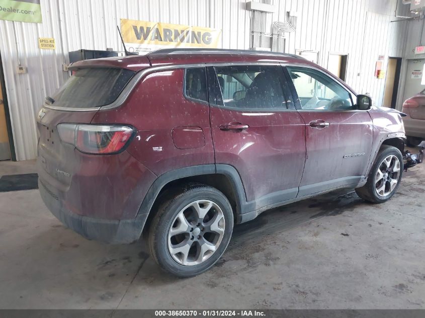 2020 JEEP COMPASS LIMITED 4X4 - 3C4NJDCB8LT167530