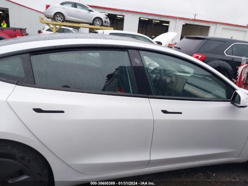 2023 TESLA MODEL 3 - 5YJ3E1EA2PF644696