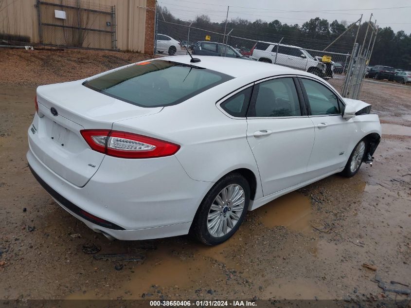 2015 FORD FUSION ENERGI SE LUXURY - 3FA6P0PU3FR265038