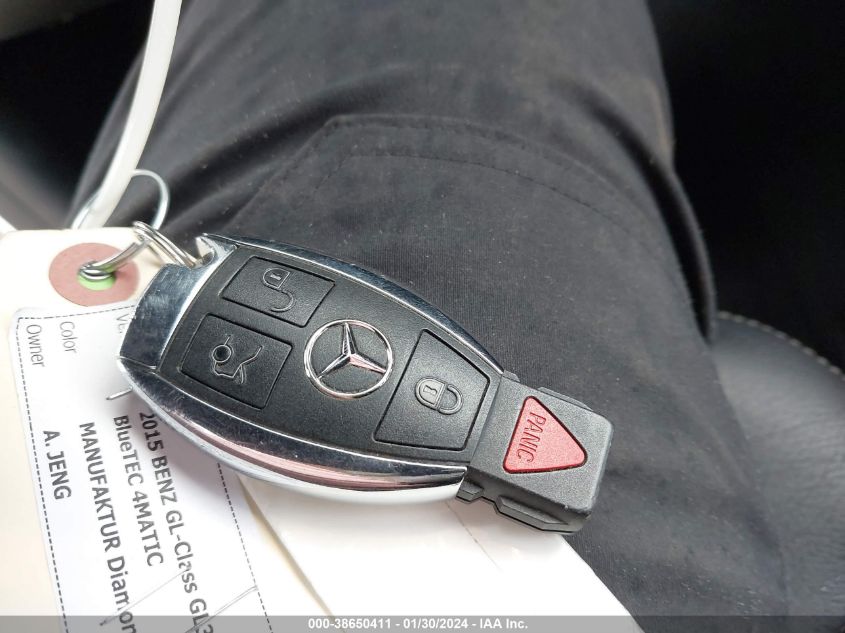 2015 MERCEDES-BENZ GL 350 BLUETEC 4MATIC 4JGDF2EE3FA546337