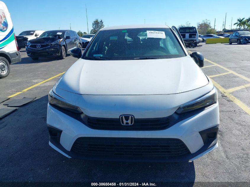 2022 HONDA CIVIC SPORT - 2HGFE2F52NH576302
