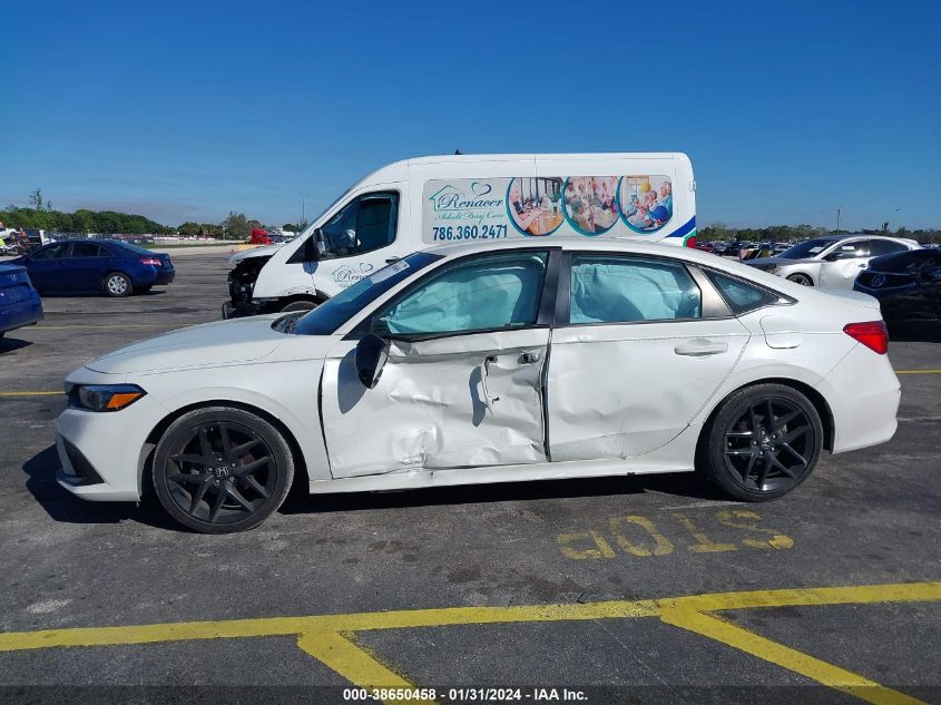 2022 HONDA CIVIC SPORT - 2HGFE2F52NH576302
