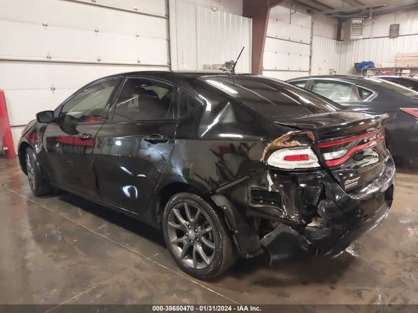 2015 DODGE DART SXT - 1C3CDFBB6FD278684
