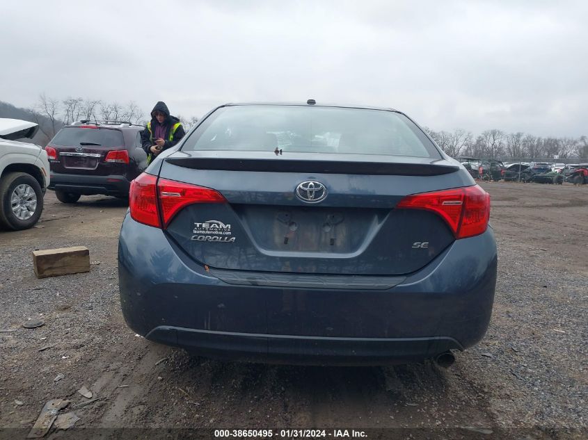 2019 TOYOTA COROLLA SE - 2T1BURHE5KC187682