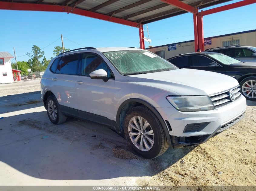 2018 VOLKSWAGEN TIGUAN S - 3VV1B7AX0JM190482