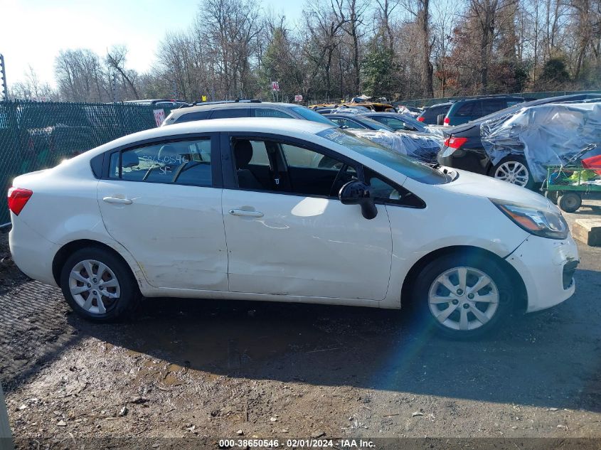 2015 KIA RIO LX - KNADM4A32F6449821