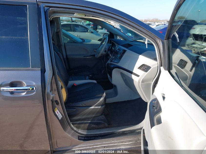 2013 TOYOTA SIENNA SE 8 PASSENGER - 5TDXK3DC7DS368113
