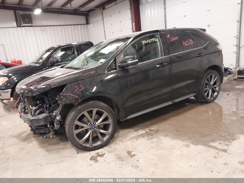 VIN 2FMPK4AP1JBC34400 2018 FORD EDGE SPORT