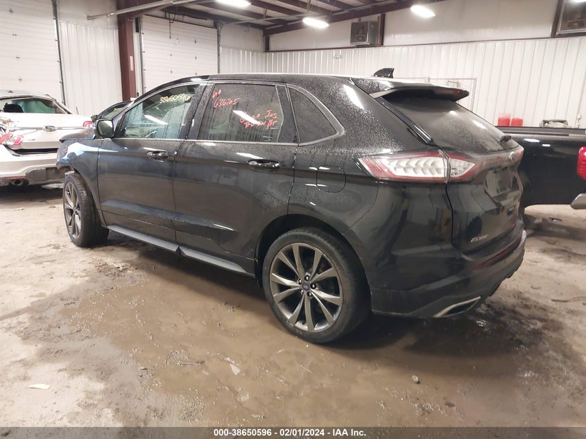 VIN 2FMPK4AP1JBC34400 2018 FORD EDGE SPORT