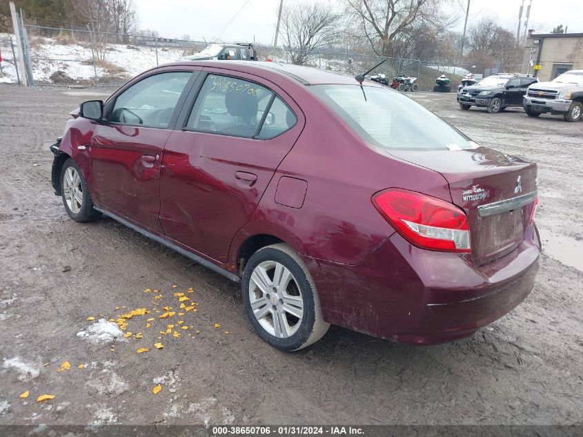 2019 MITSUBISHI MIRAGE G4 ES - ML32F3FJ9KHF16778