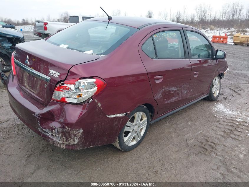 2019 MITSUBISHI MIRAGE G4 ES - ML32F3FJ9KHF16778