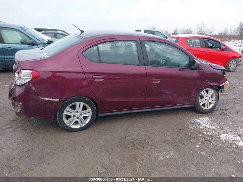 2019 MITSUBISHI MIRAGE G4 ES - ML32F3FJ9KHF16778