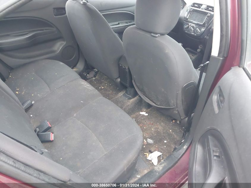 2019 MITSUBISHI MIRAGE G4 ES - ML32F3FJ9KHF16778