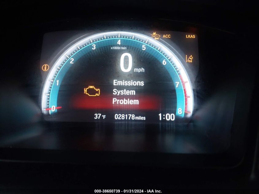 2020 HONDA CIVIC LX - 2HGFC2F69LH573747