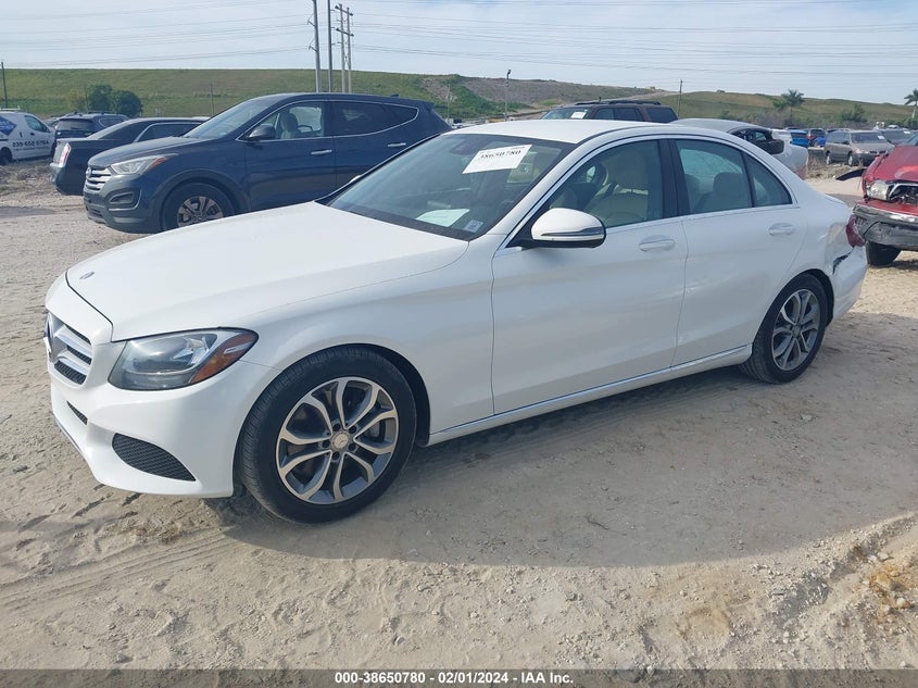 VIN 55SWF4JB5HU202781 2017 MERCEDES-BENZ C 300 300