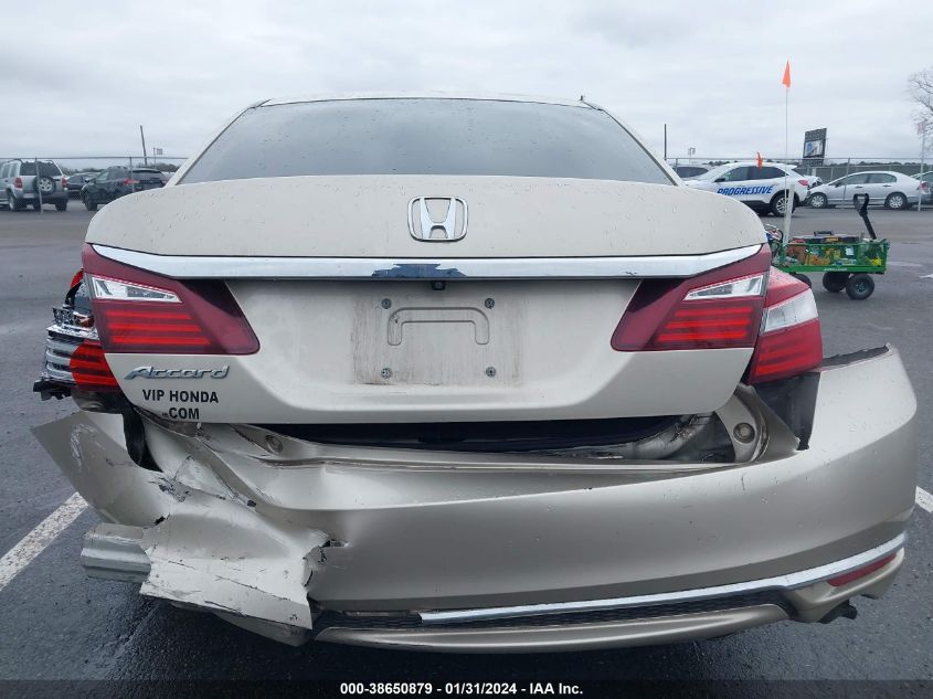 2017 HONDA ACCORD LX - 1HGCR2F3XHA299908