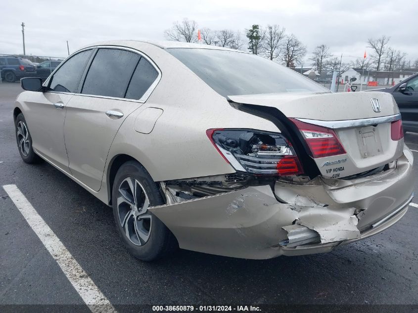 2017 HONDA ACCORD LX - 1HGCR2F3XHA299908