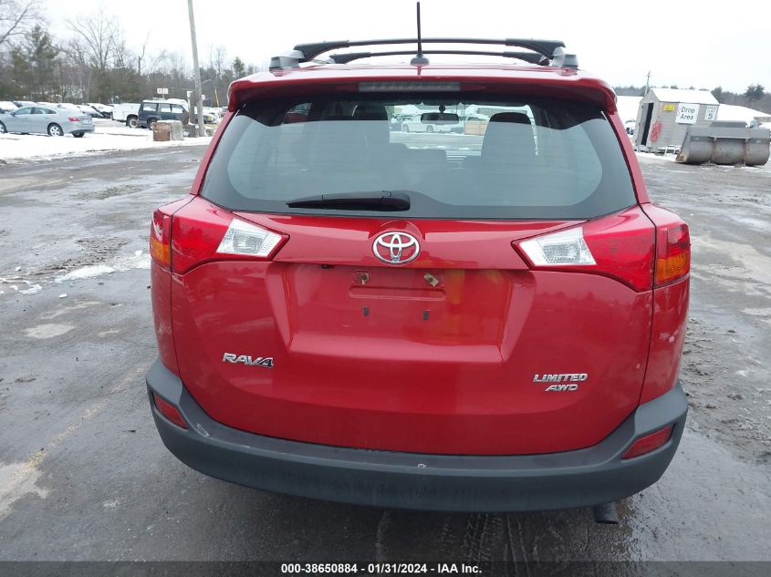 2015 TOYOTA RAV4 LIMITED - 2T3DFREV8FW300091