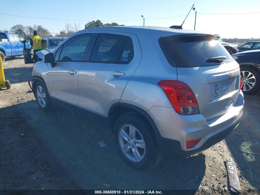 2020 CHEVROLET TRAX LS - KL7CJKSB8LB020961