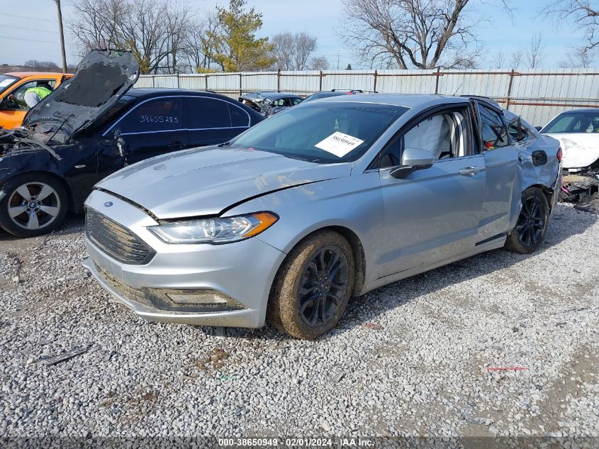 2018 FORD FUSION S - 3FA6P0G74JR216577