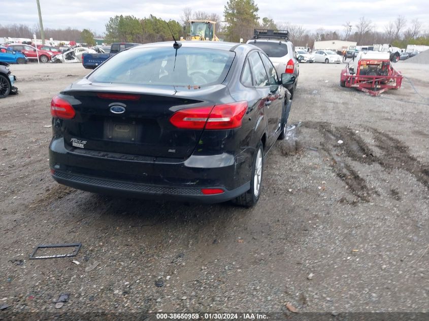 2016 FORD FOCUS SE - 1FADP3F21GL389995