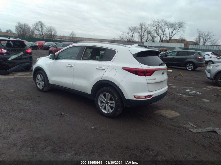 2017 KIA SPORTAGE LX - KNDPMCAC7H7295999