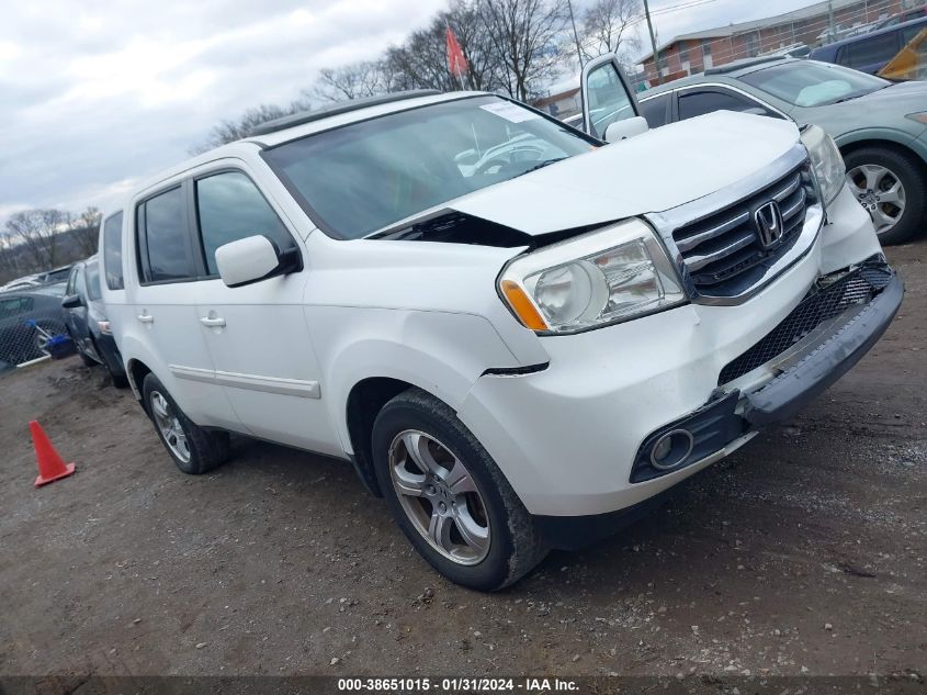2013 HONDA PILOT EX-L - 5FNYF3H69DB040466