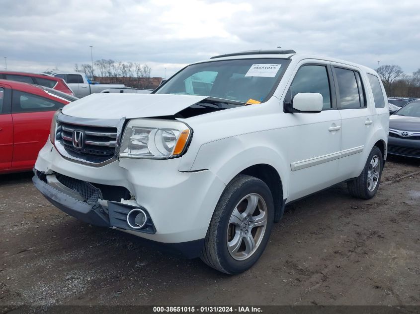2013 HONDA PILOT EX-L - 5FNYF3H69DB040466