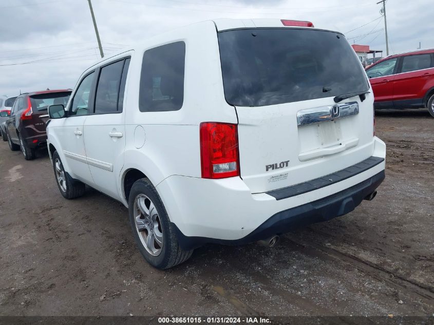 2013 HONDA PILOT EX-L - 5FNYF3H69DB040466