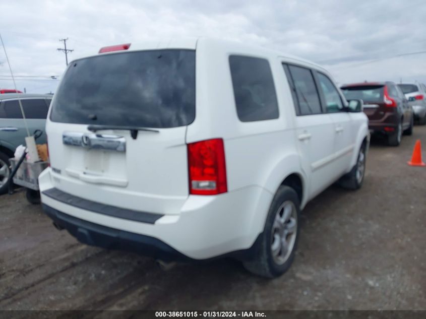 2013 HONDA PILOT EX-L - 5FNYF3H69DB040466
