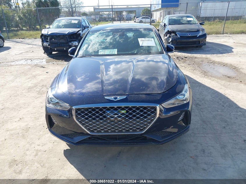 VIN KMTG54LE1KU030619 2019 GENESIS G70 3.3T ADVANCED