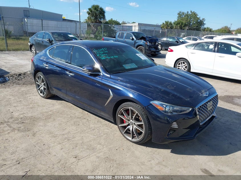 VIN KMTG54LE1KU030619 2019 GENESIS G70 3.3T ADVANCED