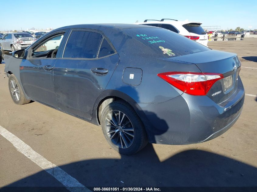 2016 TOYOTA COROLLA LE PLUS - 5YFBURHE9GP484610