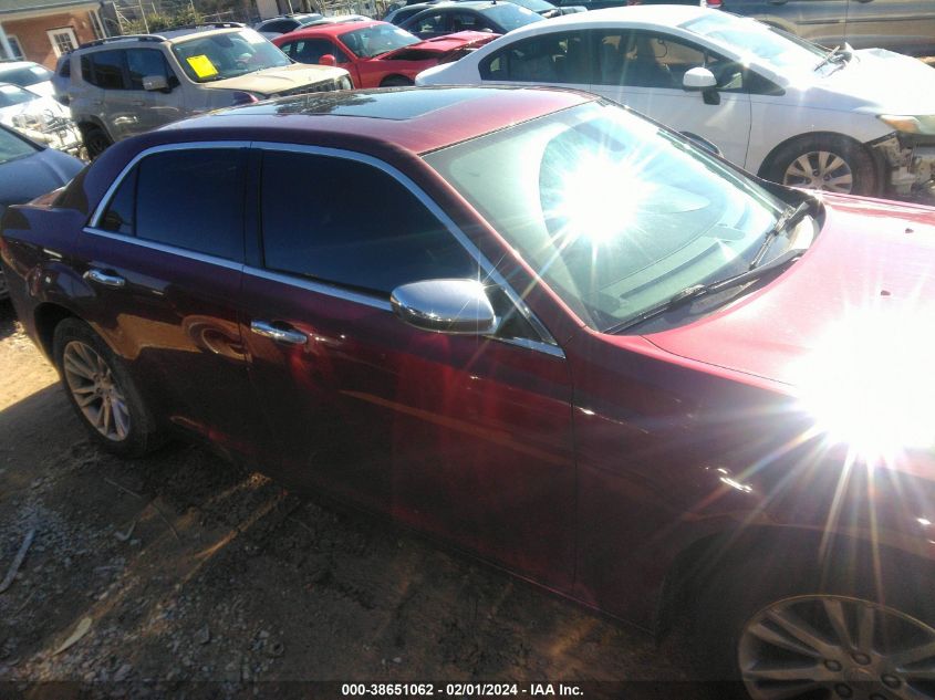 2016 CHRYSLER 300C - 2C3CCAEG1GH343281
