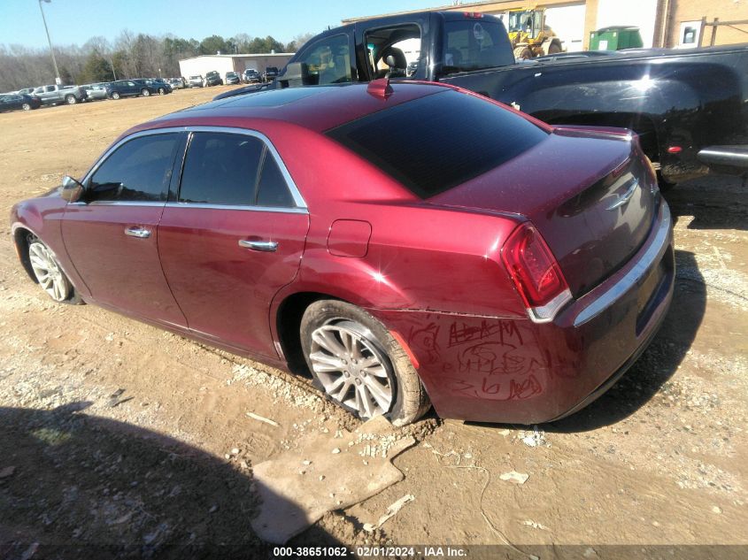 2016 CHRYSLER 300C - 2C3CCAEG1GH343281